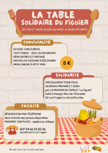 TABLE SOLIDAIRE JANVIER 2025